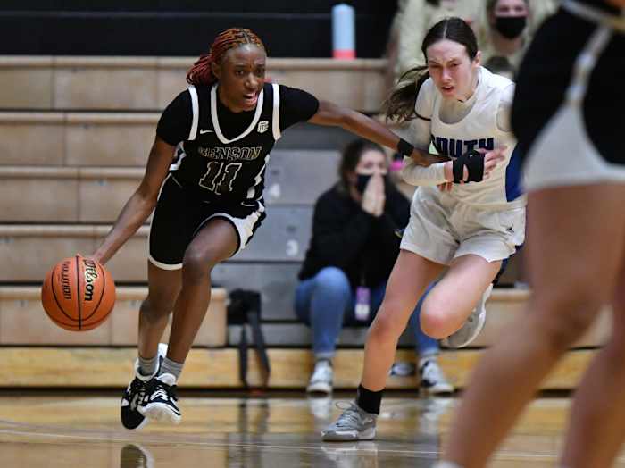 Benson South Medford girls basketball Taylor Balkom 52